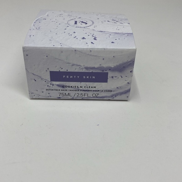 NWT Fenty Skin Cookies N Clean Whipped Clay Pore Detox Face Mask 2.5 oz - Picture 2 of 13